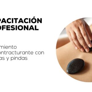 TRAT.DESCONTRACTURANTE CON PIEDRAS Y PINDAS