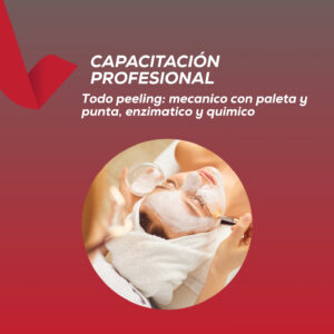 <strong>Todo peeling: mecánico con paleta y punta, enzimático y químico</strong>